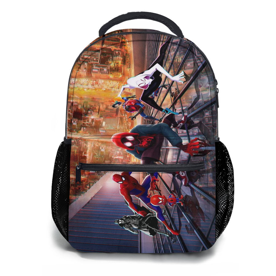 Spiderman Into The Spider Verse Collection School Backpacks
