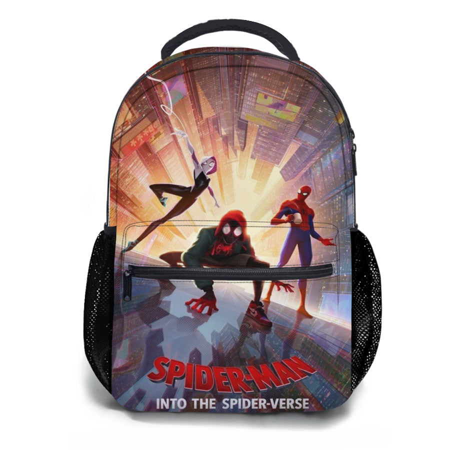 Spiderman Into The Spiderverse School Backpacks
