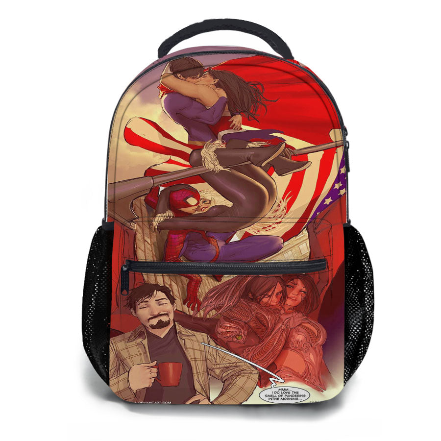 Spiderman Usa School Backpacks