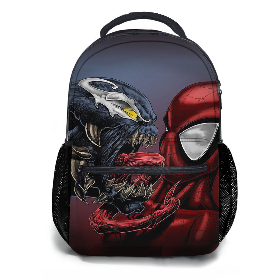 Spiderman Vs Venom Artwork School Backpacks