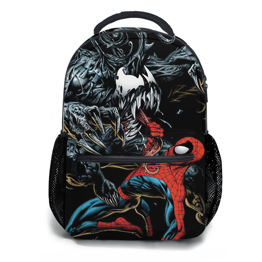 Spiderman Vs Venom Comics School Backpacks