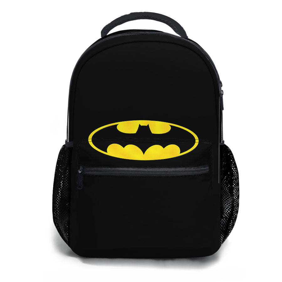 Super Hero Batman Logo School Backpacks