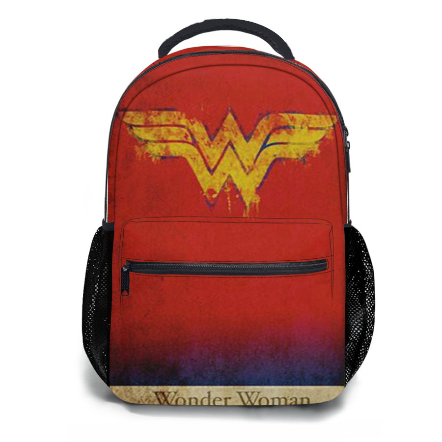 Symbol Wonder Woman School Backpacks