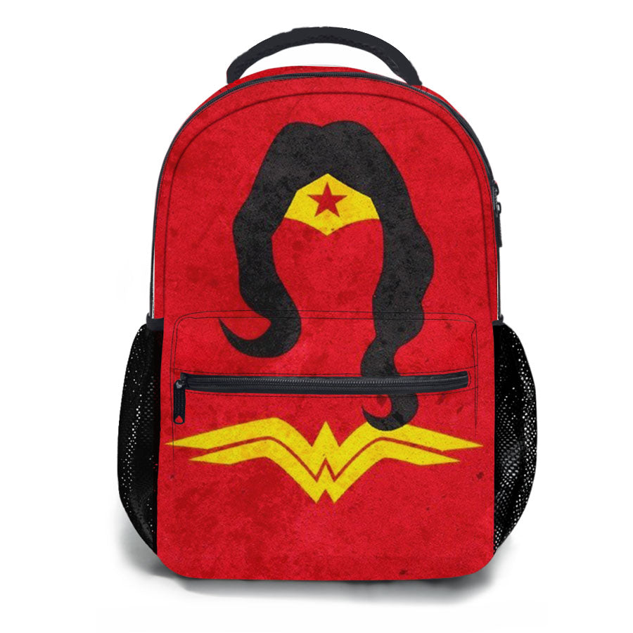 Wonder Woman Dc Superhero School Backpacks