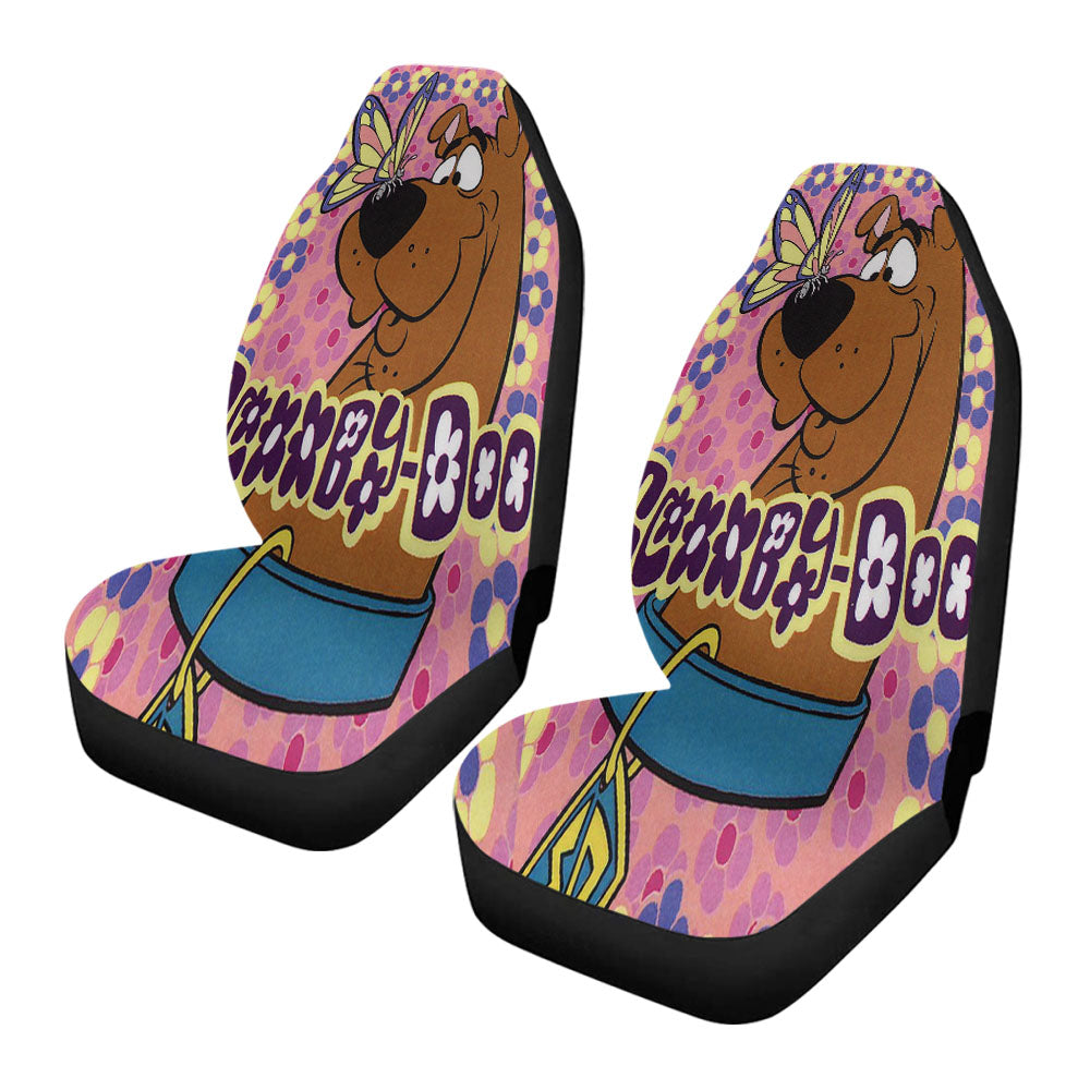 Scooby Doo Butterfly And Flower Car Seat Covers