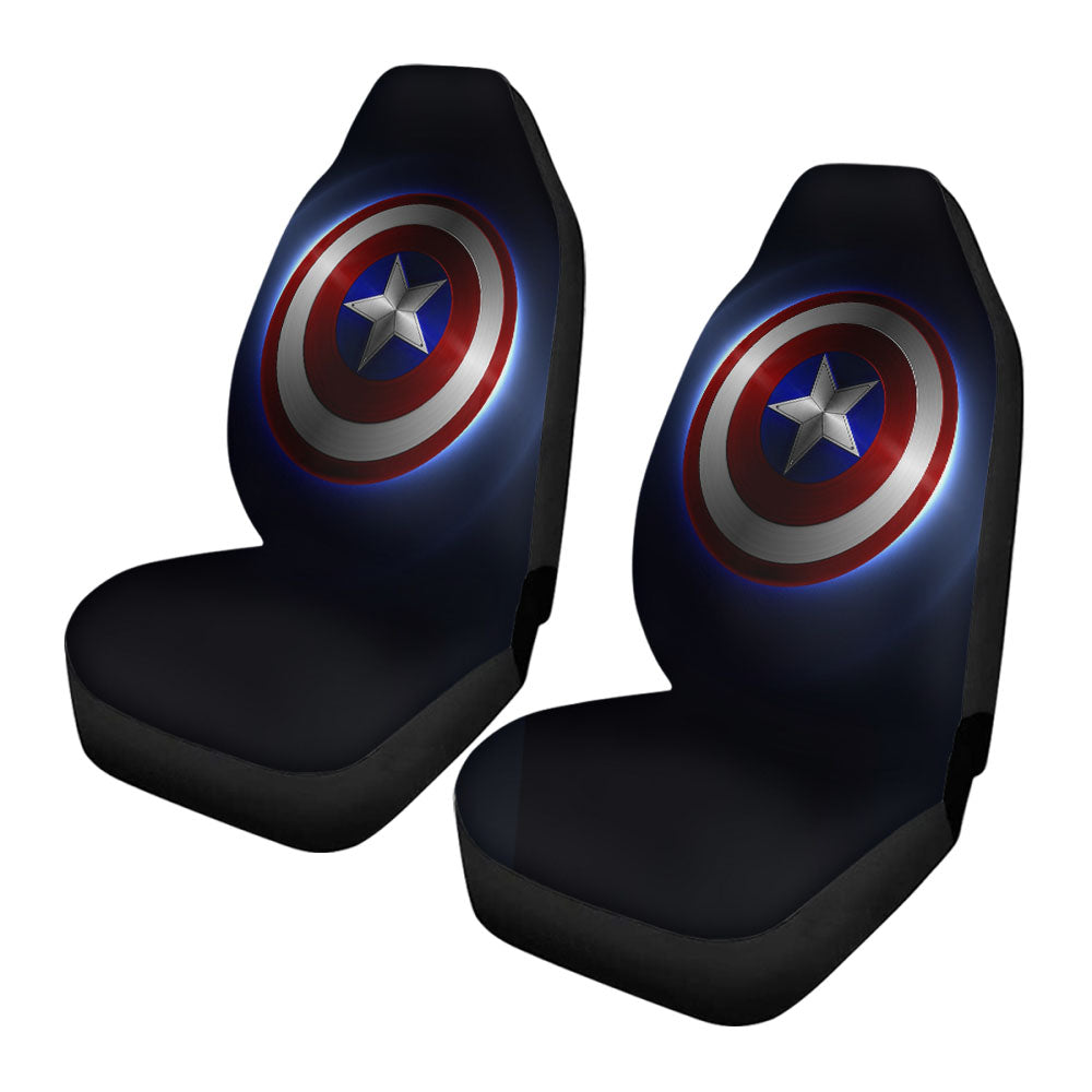 Shield Captain America Car Seat Covers