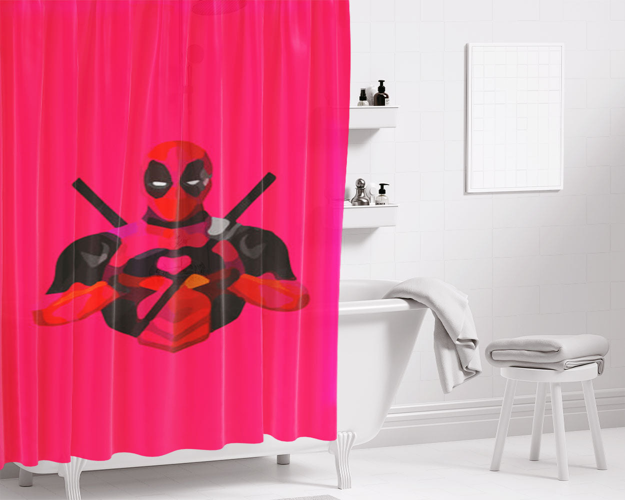 Dp Bathroom Shower Curtain Fabric Waterproof | 66 X 72 Inch