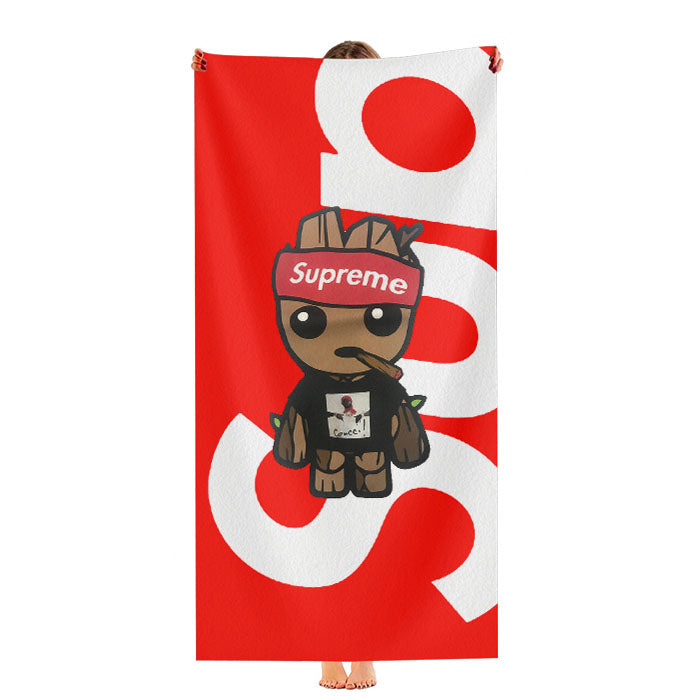 Baby Groot Supreme Ultra-Soft Luxury Bathroom Towels