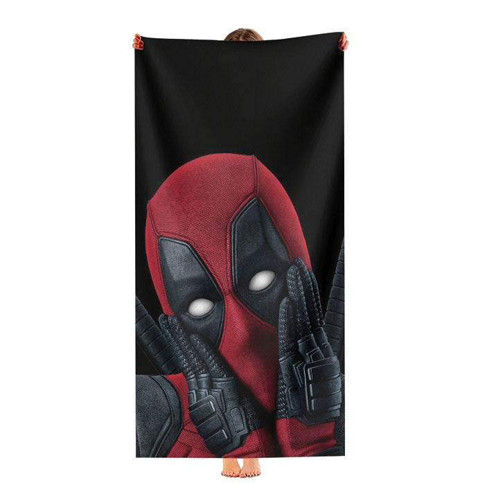 Deadpool Cute Funny Heroes Ultra-Soft Luxury Bathroom Towels