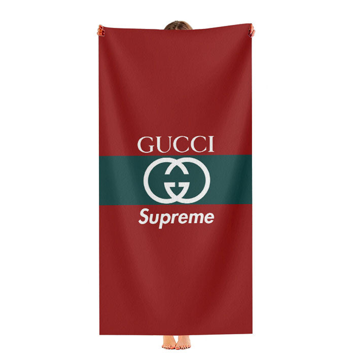 Gucci Supreme Collab Ultra-Soft Luxury Bathroom Towels