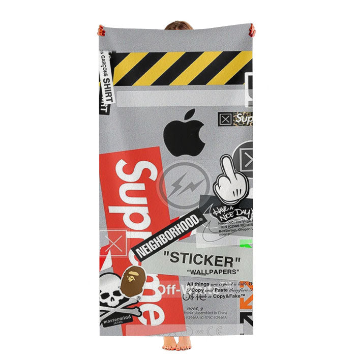 Off White Supreme Ultra-Soft Luxury Bathroom Towels