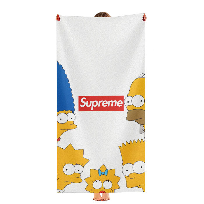 Simpson Family Supreme White Ultra-Soft Luxury Bathroom Towels