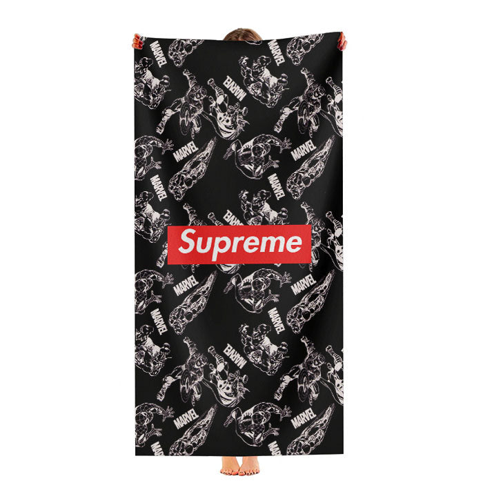 Supreme Bw Marvel Superheroes Ultra-Soft Luxury Bathroom Towels