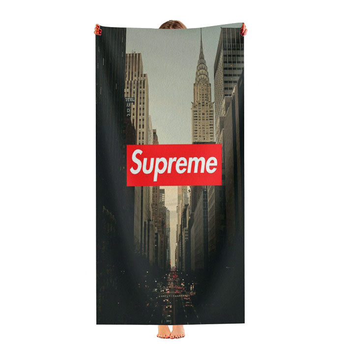 Supreme City Art Best Photo Ultra-Soft Luxury Bathroom Towels