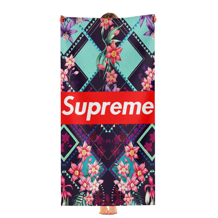 Supreme Flower Art Ultra-Soft Luxury Bathroom Towels