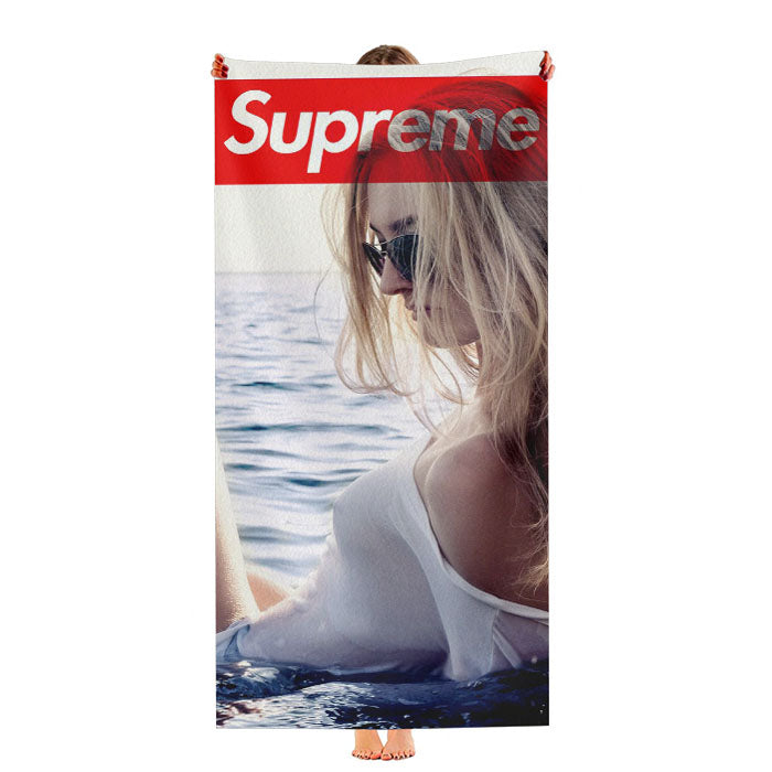Supreme Girl Beautiful Beach Ultra-Soft Luxury Bathroom Towels
