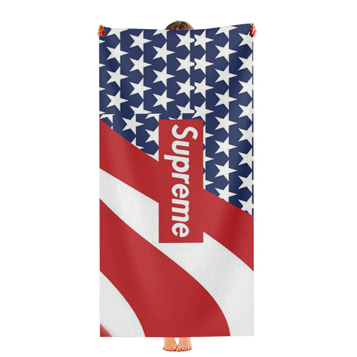 Supreme Logo X4916 Ultra-Soft Luxury Bathroom Towels
