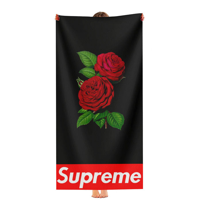 Supreme Rose Fpnt Red Ultra-Soft Luxury Bathroom Towels