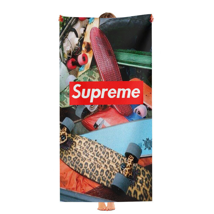 Supreme Skateboard Ultra-Soft Luxury Bathroom Towels