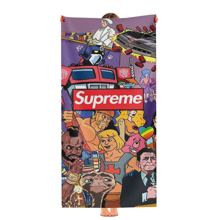 Supreme Wallpaper Peoples Ultra-Soft Luxury Bathroom Towels