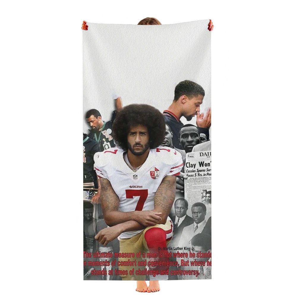 1968 Olympics Black Power Salute Ultra-Soft Luxury Bathroom Towels