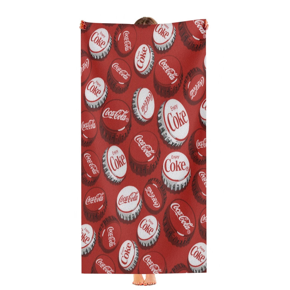 American Coca Cola Ultra-Soft Luxury Bathroom Towels