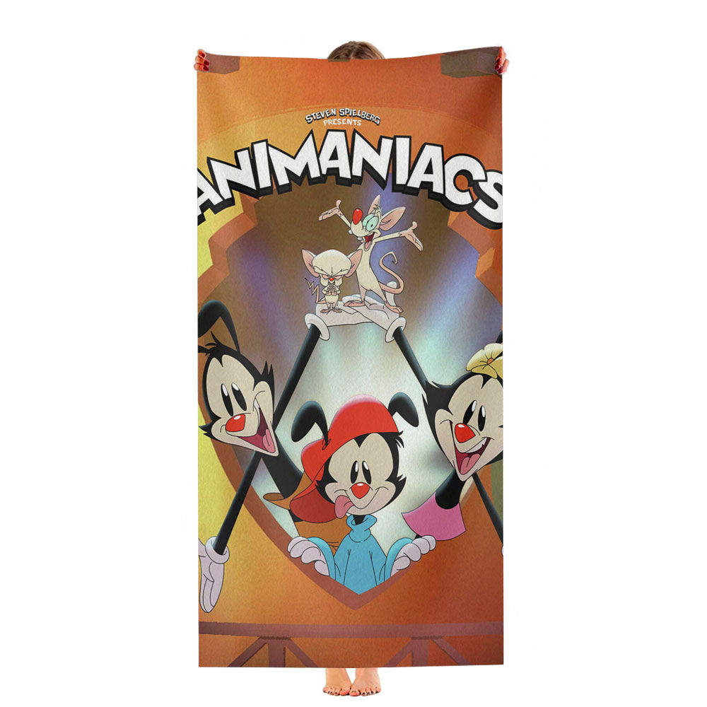 Animaniacs Cartoon Ultra-Soft Luxury Bathroom Towels