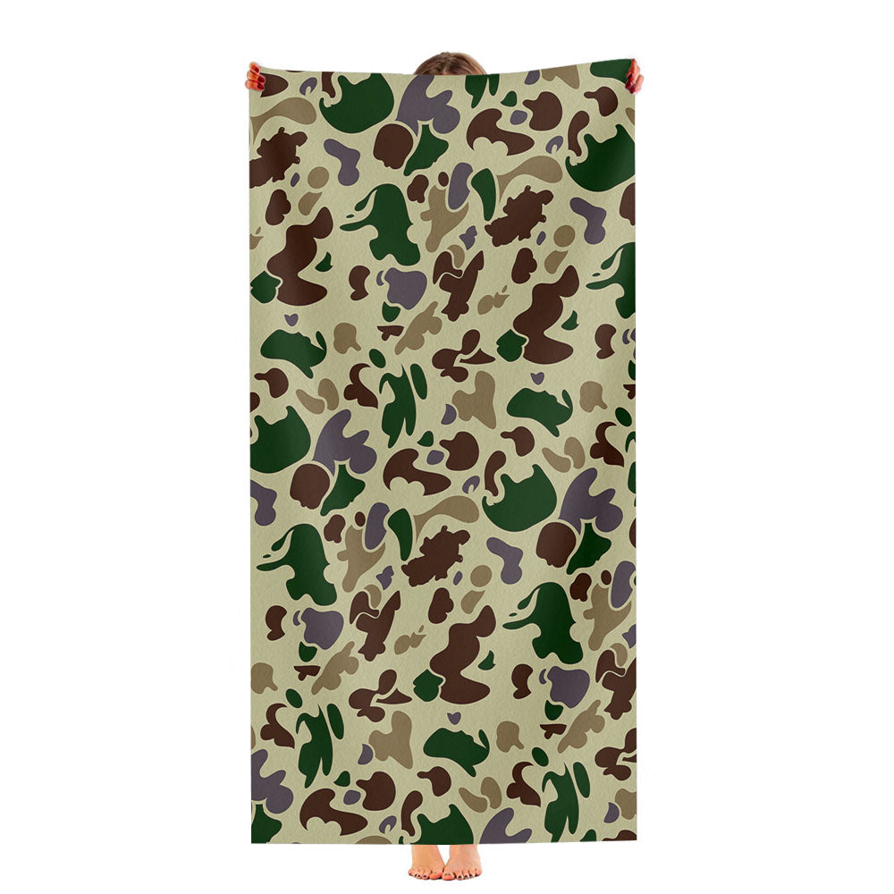 Bape Camo Pattern Ultra-Soft Luxury Bathroom Towels