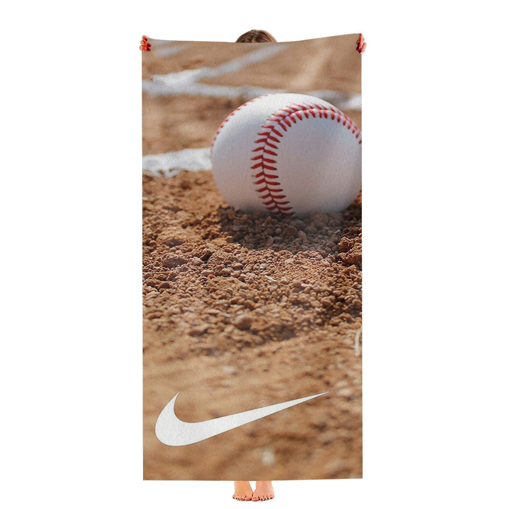 Baseball Field Nike Ultra-Soft Luxury Bathroom Towels
