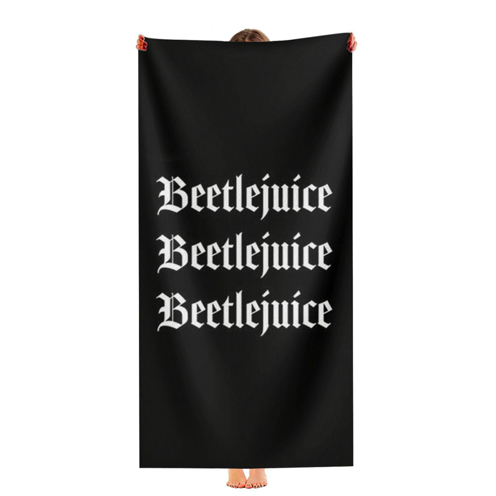 Beetle Halloween Ultra-Soft Luxury Bathroom Towels