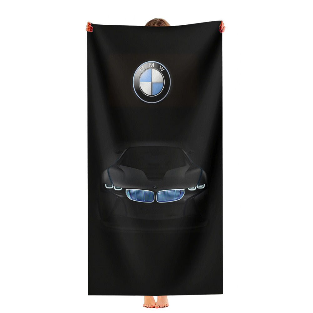 Bmw Car Logo Ultra-Soft Luxury Bathroom Towels