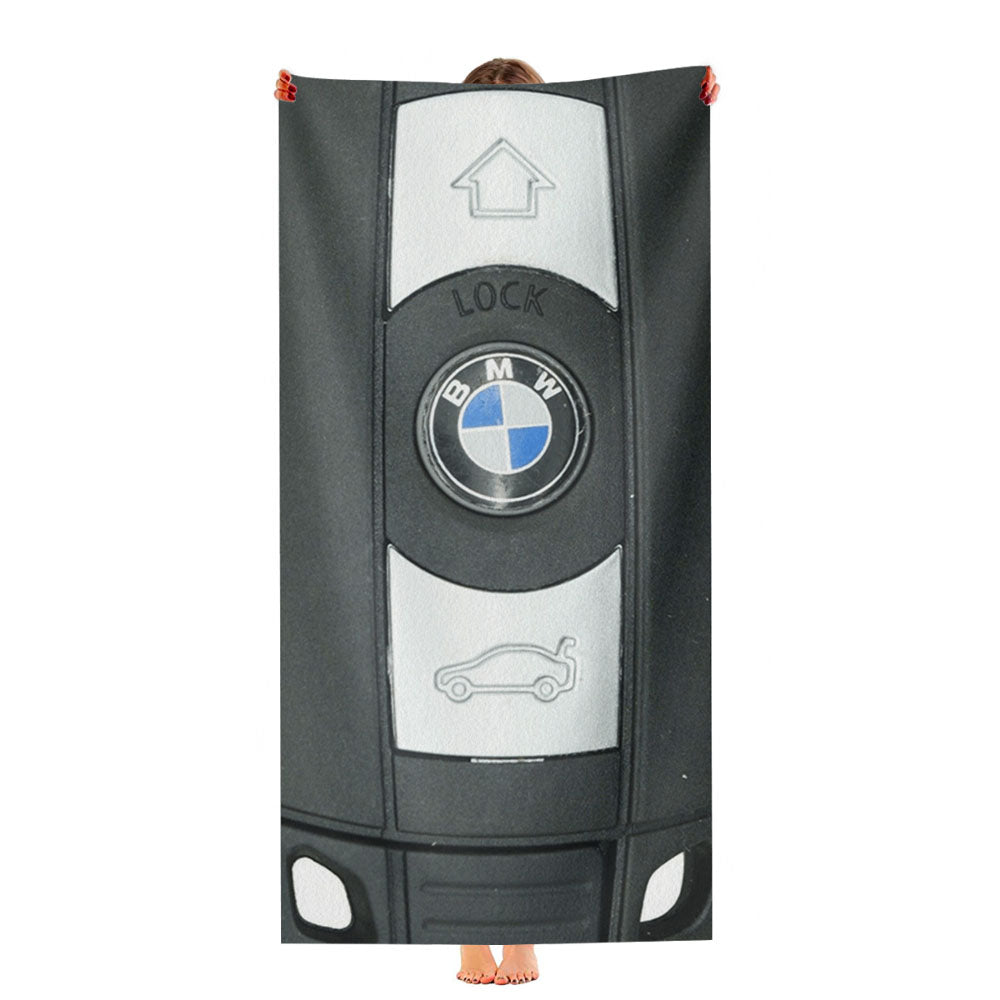 Bmw Classic Luxury Car Key Ultra-Soft Luxury Bathroom Towels