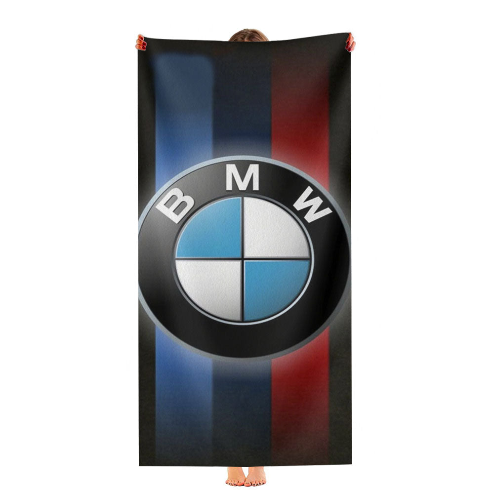 Bmw Logo 3 Ultra-Soft Luxury Bathroom Towels