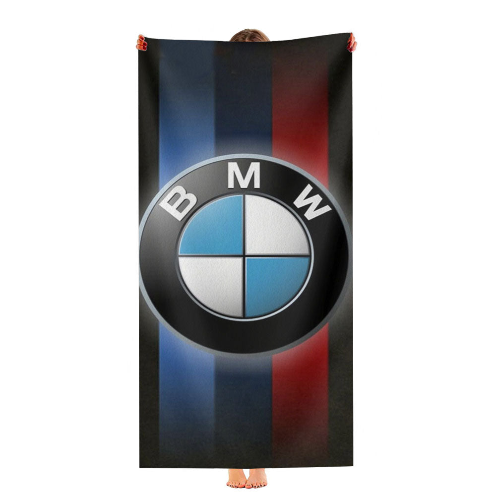 Bmw Logo 4 Ultra-Soft Luxury Bathroom Towels
