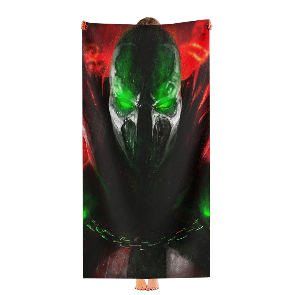 Bosslogic Spawn Mortal Kombat Ultra-Soft Luxury Bathroom Towels