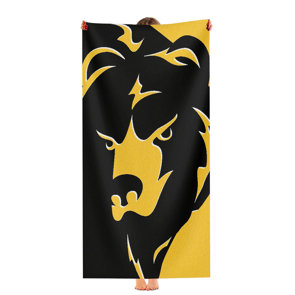 Boston Bruins Bear Logo Nhl Ultra-Soft Luxury Bathroom Towels