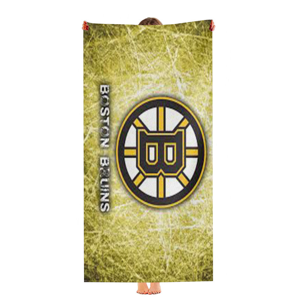 Boston Bruins Logo Ultra-Soft Luxury Bathroom Towels