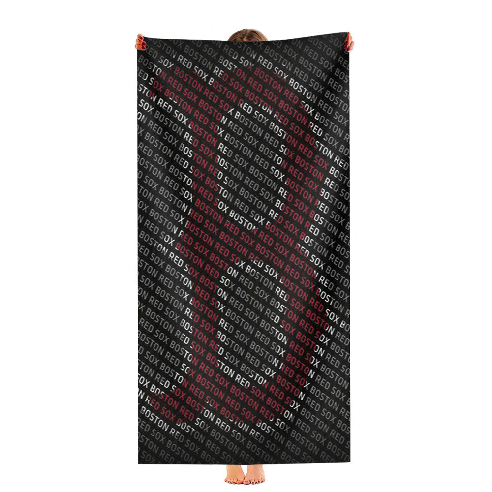 Boston Red Sox Ultra-Soft Luxury Bathroom Towels
