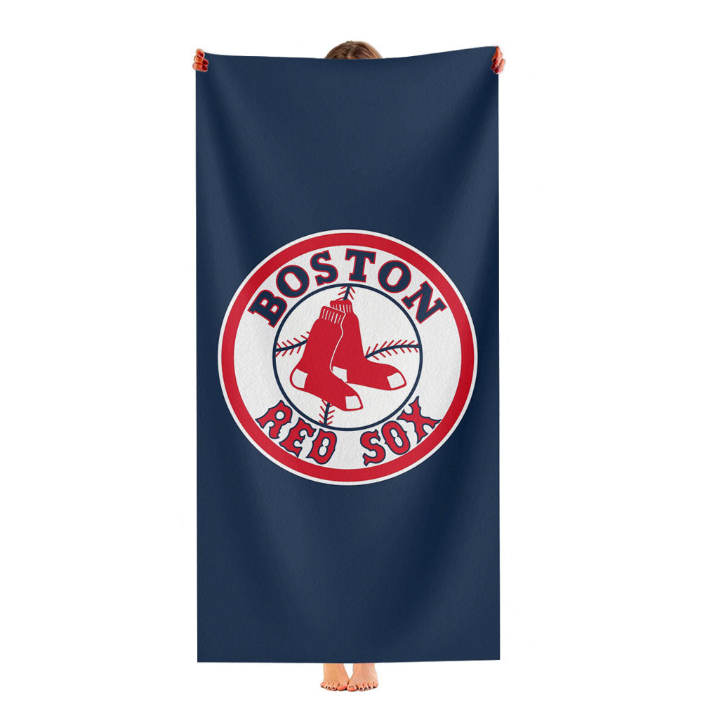 Boston Red Sox On The Forbes Mlb Ultra-Soft Luxury Bathroom Towels