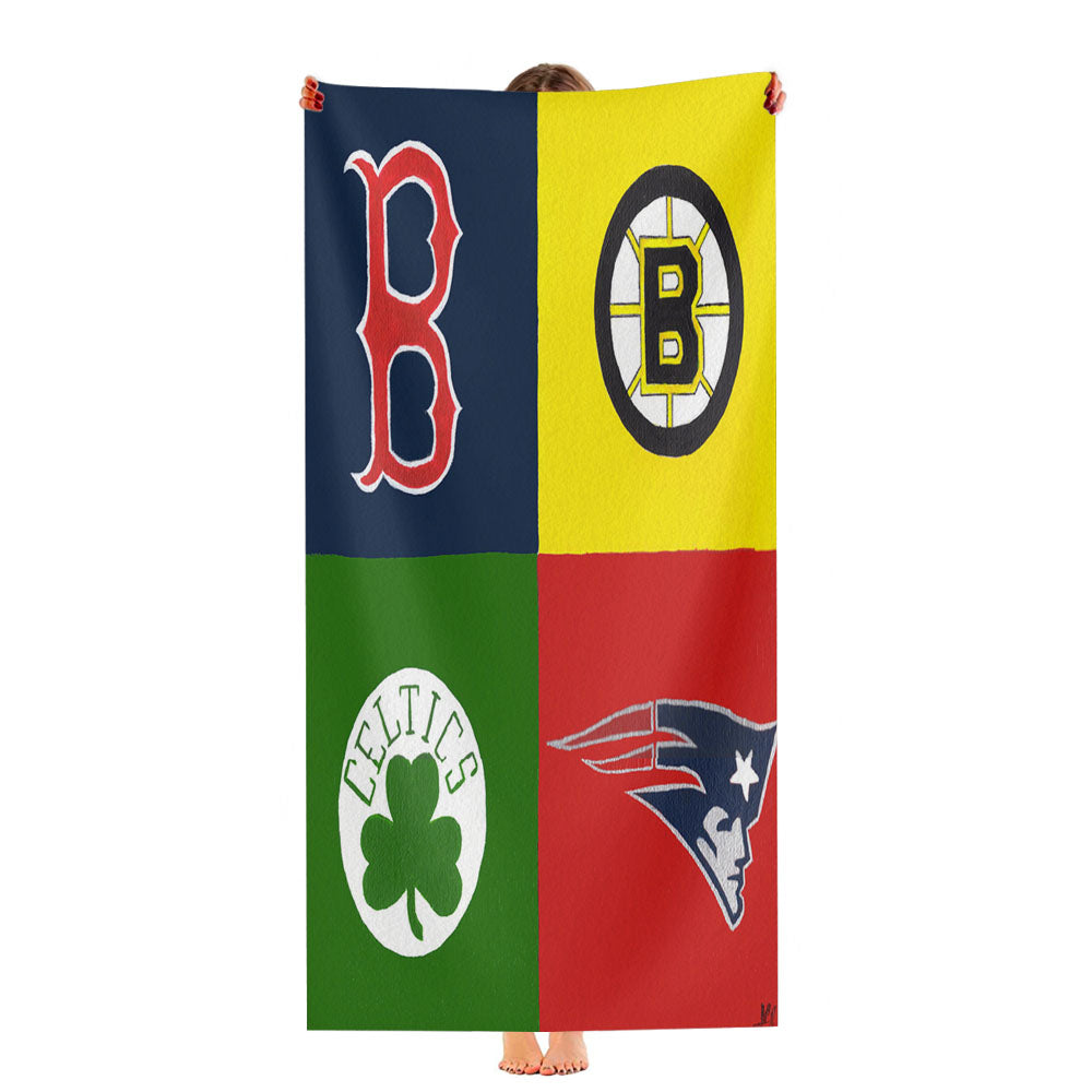 Boston Sports Lovah Ultra-Soft Luxury Bathroom Towels
