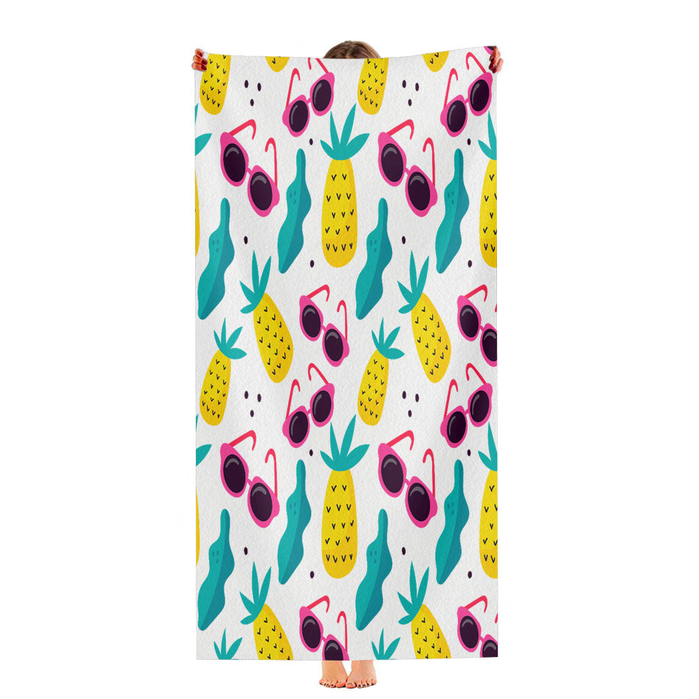 Bright Summer Patterns 06 Ultra-Soft Luxury Bathroom Towels