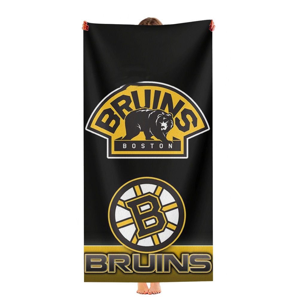 Bruins Boston Ultra-Soft Luxury Bathroom Towels