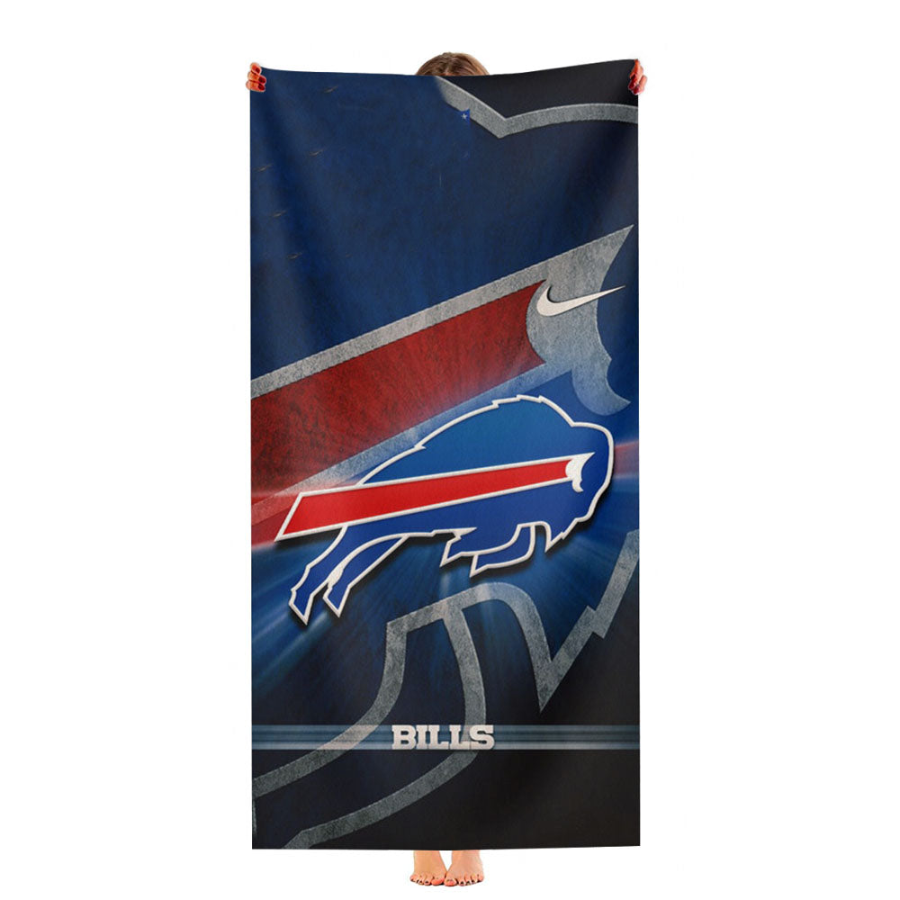 Buffalo Bills Logo Nike Ultra-Soft Luxury Bathroom Towels