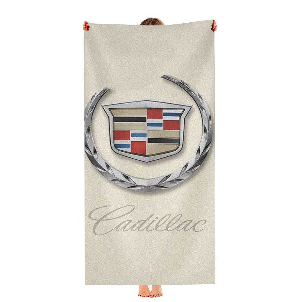 Cadillac Logo Cadillac Ultra-Soft Luxury Bathroom Towels