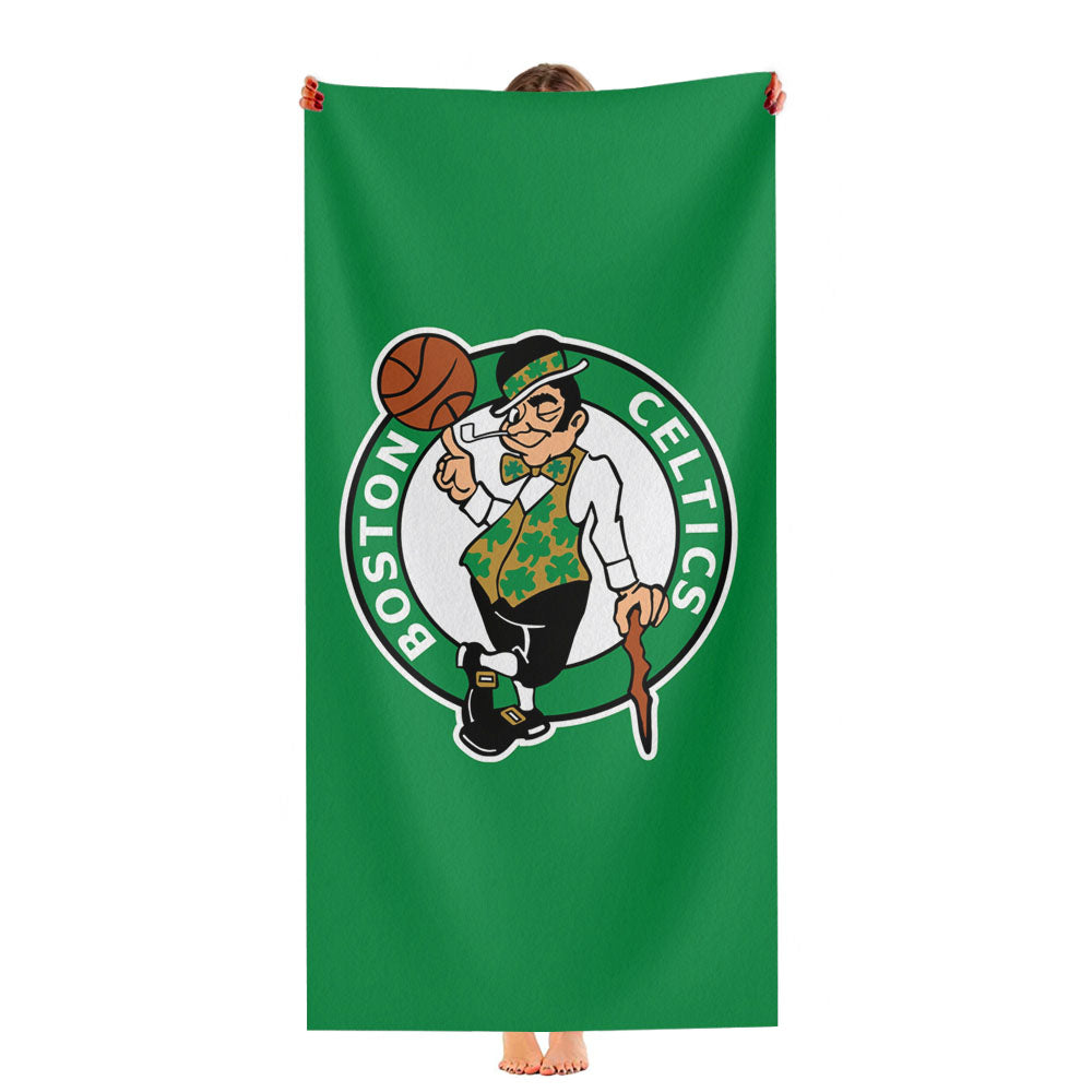 Celtics Boston Logo Ultra-Soft Luxury Bathroom Towels