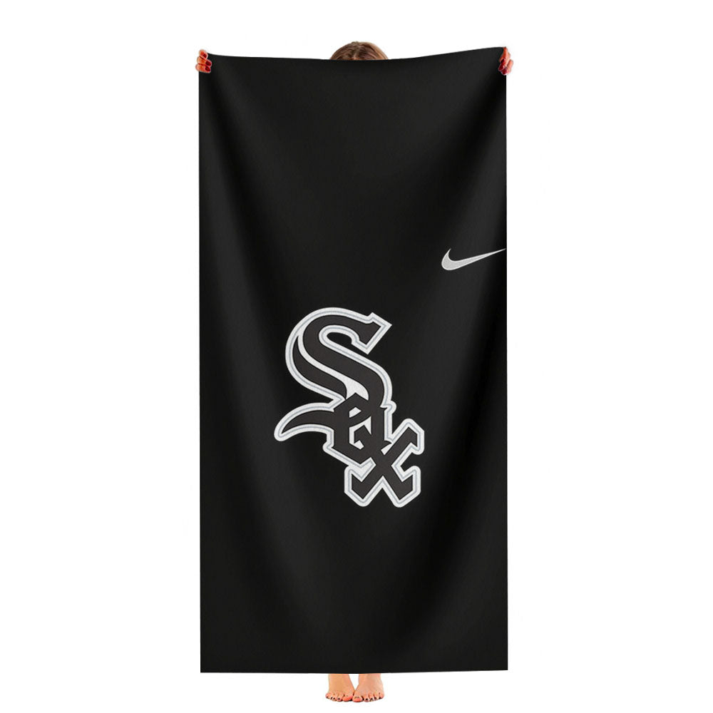 Chicago White Sox Nike Logo Ultra-Soft Luxury Bathroom Towels