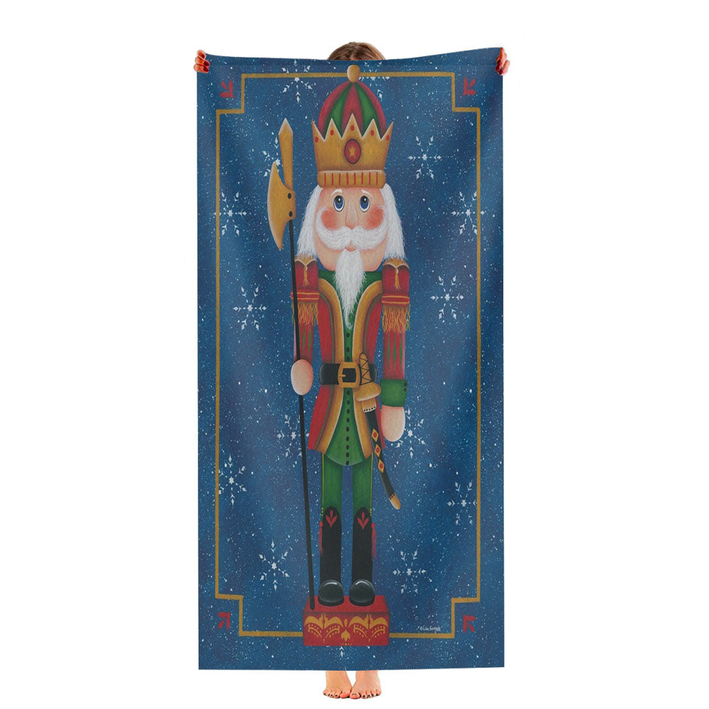 Christmas Nutcracker Ultra-Soft Luxury Bathroom Towels
