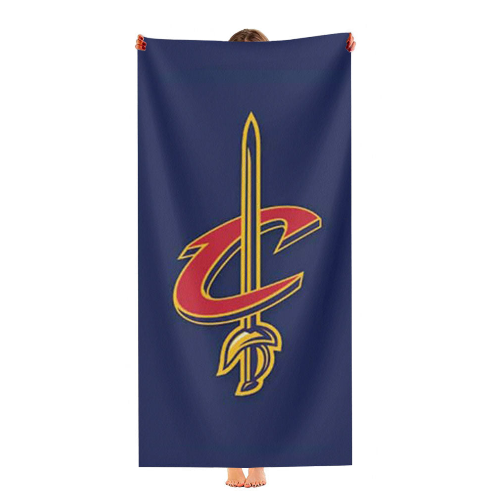 Cleveland Cavaliers Logo Sword Ultra-Soft Luxury Bathroom Towels