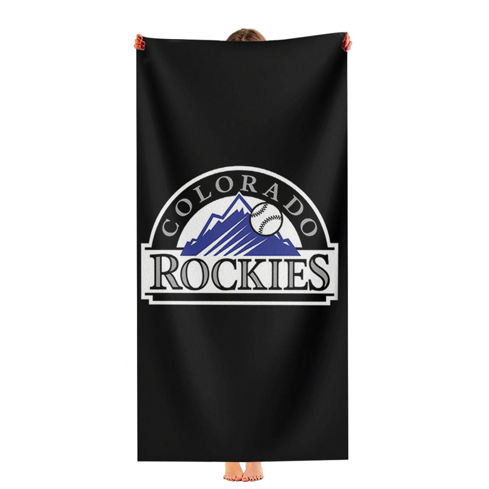 Colorado Rockies 4 Ultra-Soft Luxury Bathroom Towels