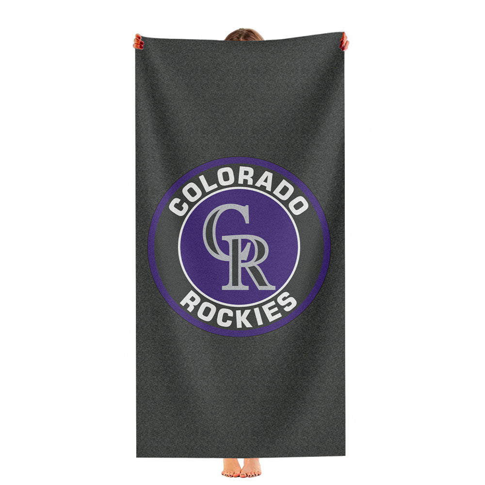 Colorado Rockies Mug Ultra-Soft Luxury Bathroom Towels